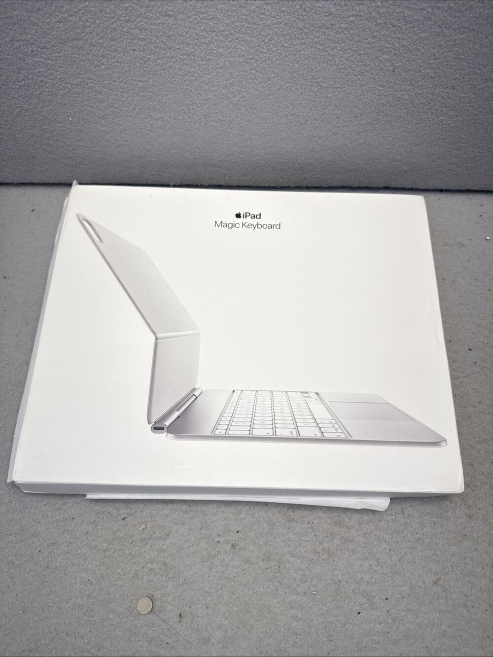 Apple iPad Magic Keyboard Case White Open Box Never Used iPad Pro 13"
